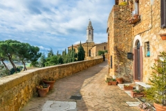 Street View In Pienza, Italy